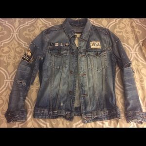 Customized Hollister Denim Jacket
